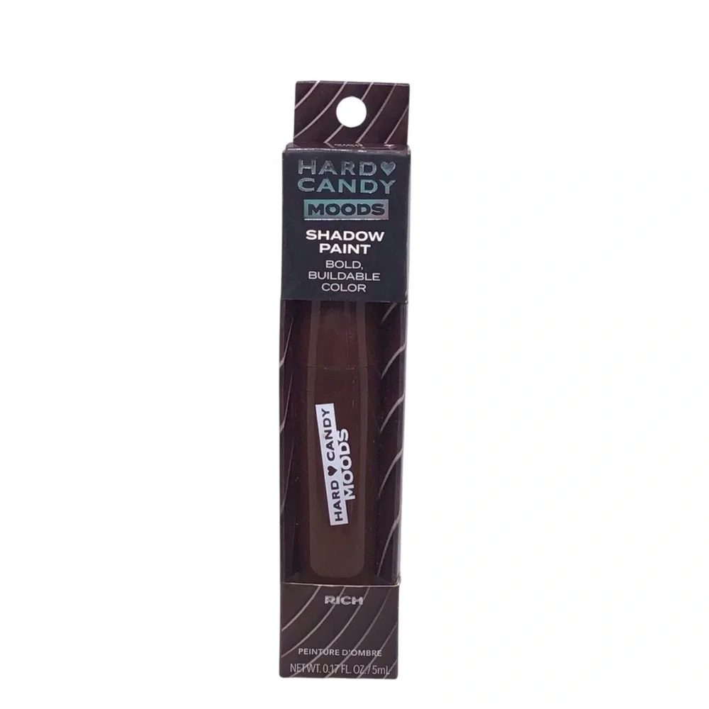 Hard Candy Moods Shadow Paint, Cream Eye Shadow & Primer- Rich Brown